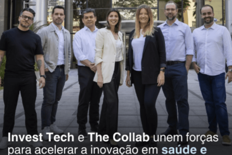 Invest Tech e The Collab anunciam parceria para transformar investimentos em saúde e bem-estar